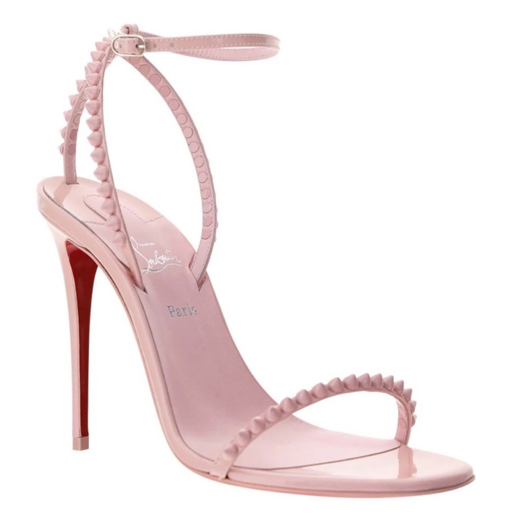 COPY - Louboutin Patent So Me 100 Rosy
